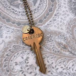 The Giving Keys Coronado Beach Necklace Bronze Tone NWT